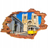 Naklejka na ścianę 3D Lizbona Katedra Se 90 cm na 60 cm